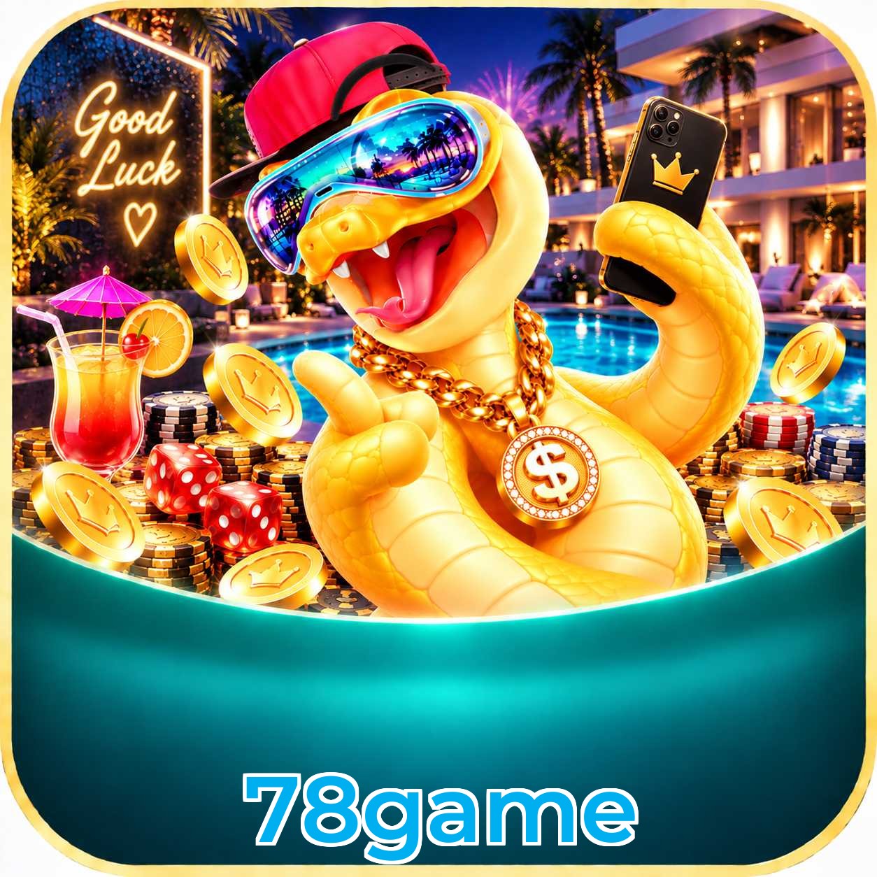 App 78game com catálogo premium, PIX e suporte 24/7